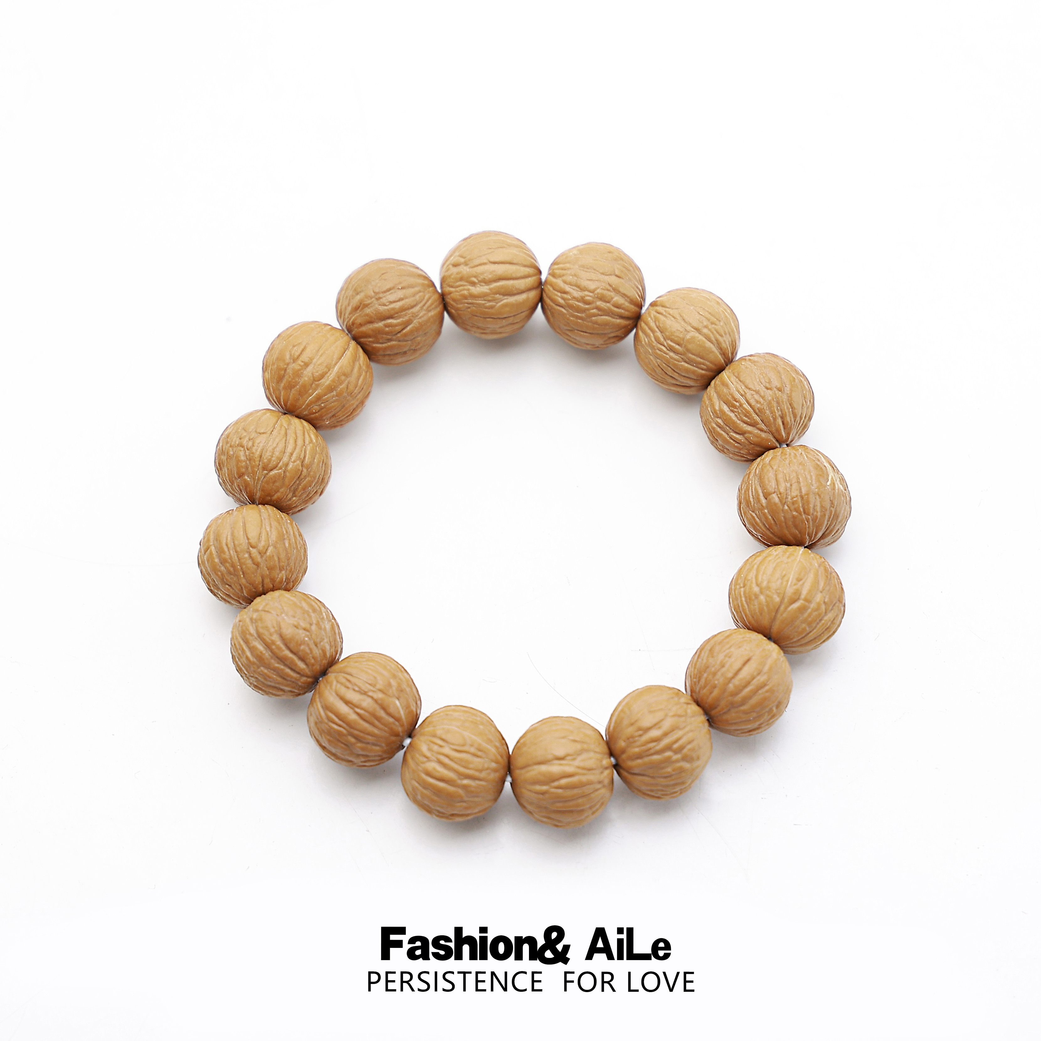 全品无暇【凤羽】手串原皮无修 AL-爱乐出品 猴头核桃