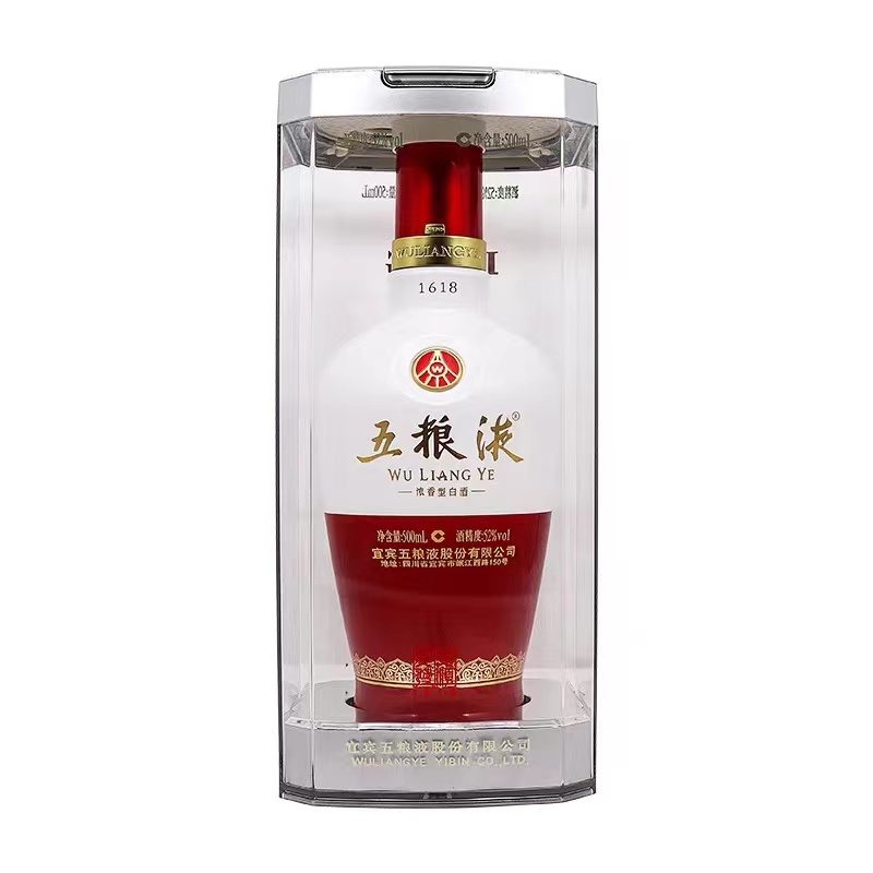 五粮液/1618 浓香型白酒 单瓶装 52度500ml
