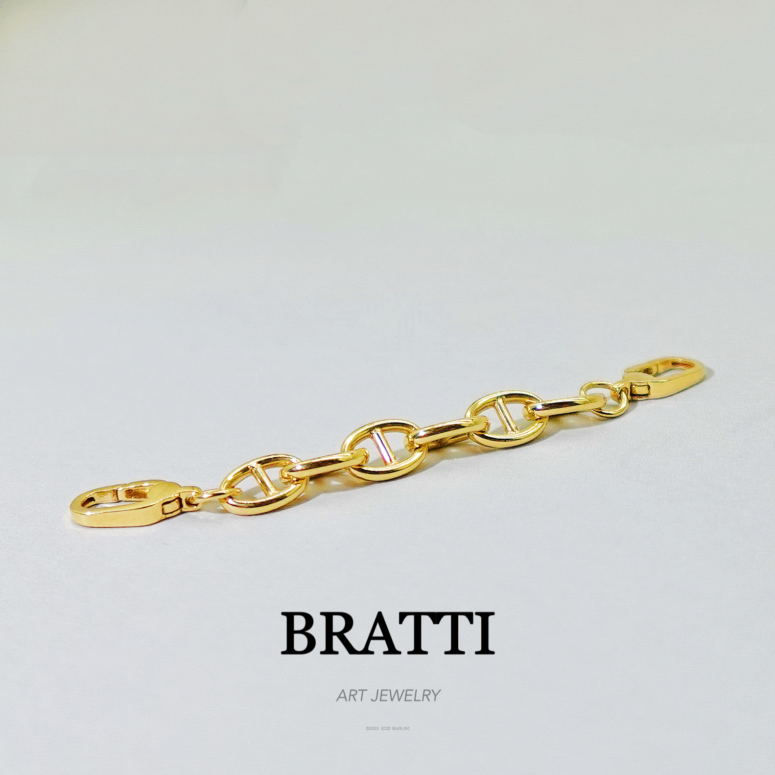 Bratti珠宝18K金延长链（金重以证书为准）7.5cm-KX811