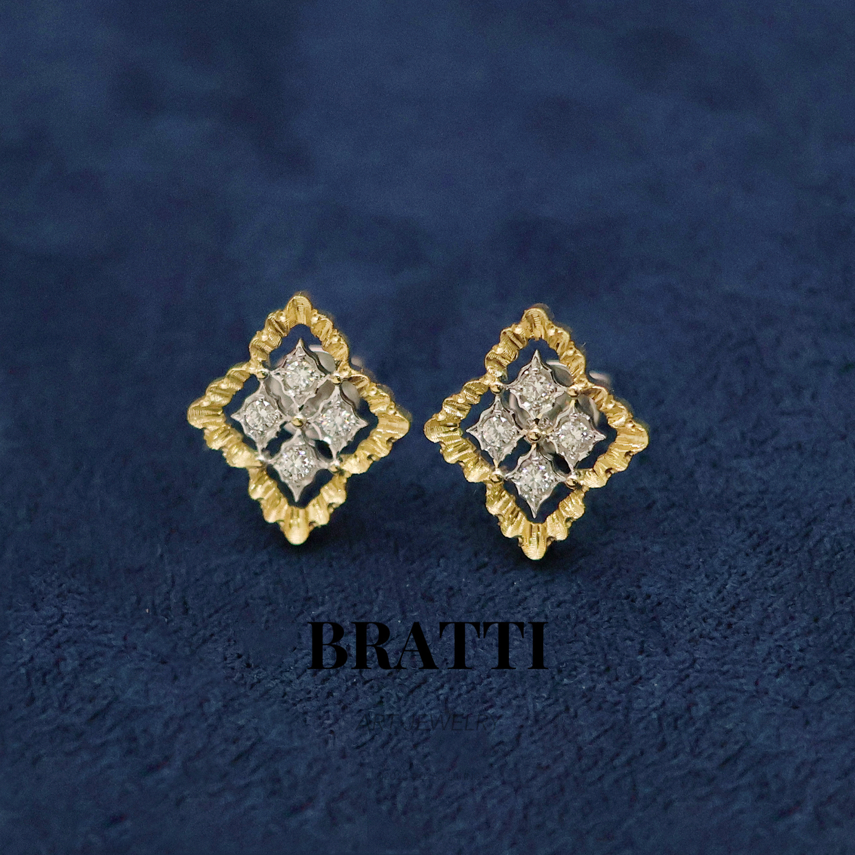 Bratti珠宝“流光岁月”18K金钻石耳饰-KE241108