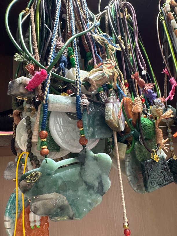 9.9特色翡翠小禾配件diy默认微瑕疵