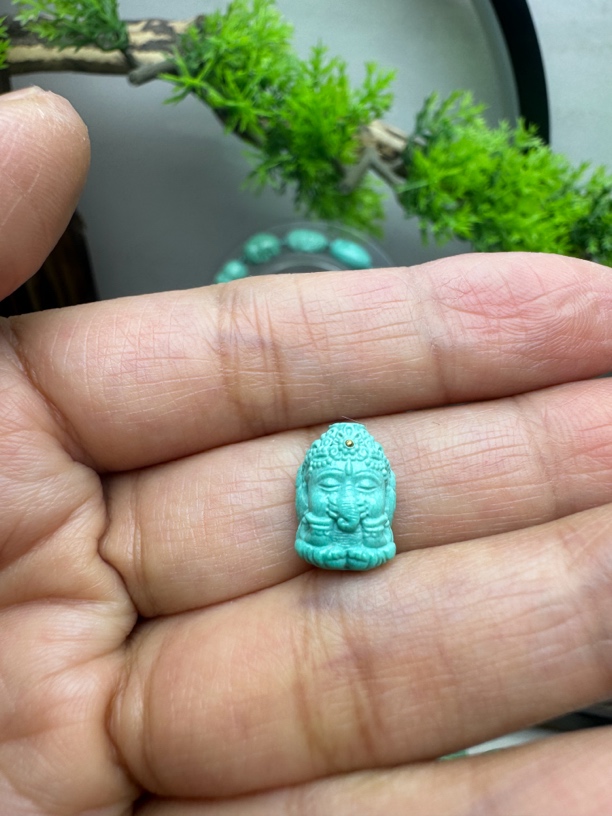 湖北十堰原矿天然绿松石