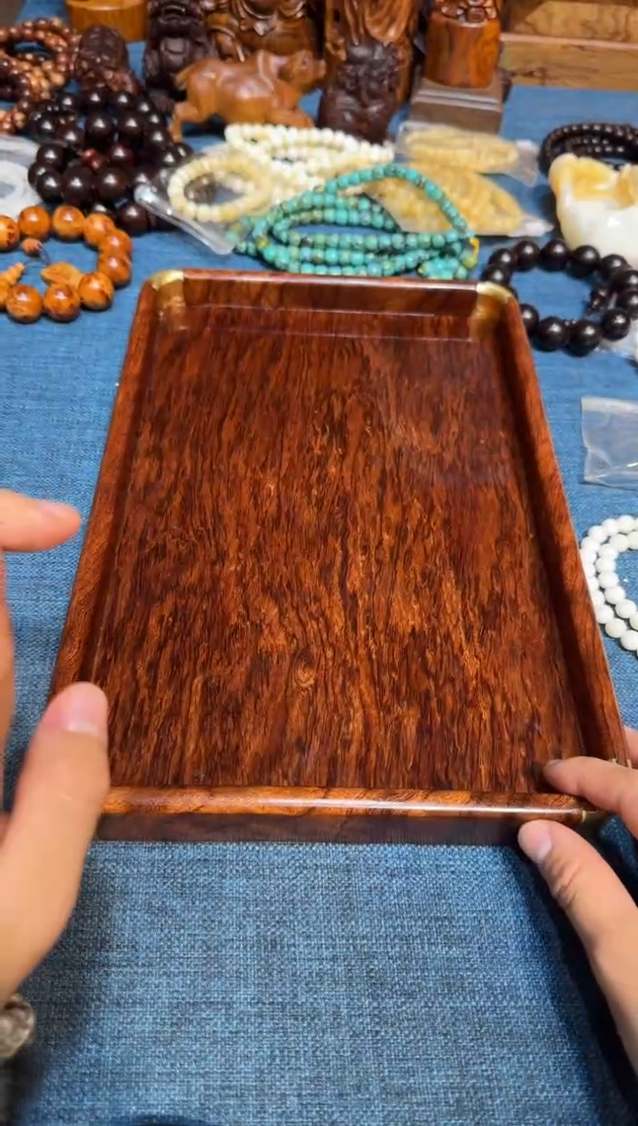 【闪购商品】贡木木艺黄花梨茶盘