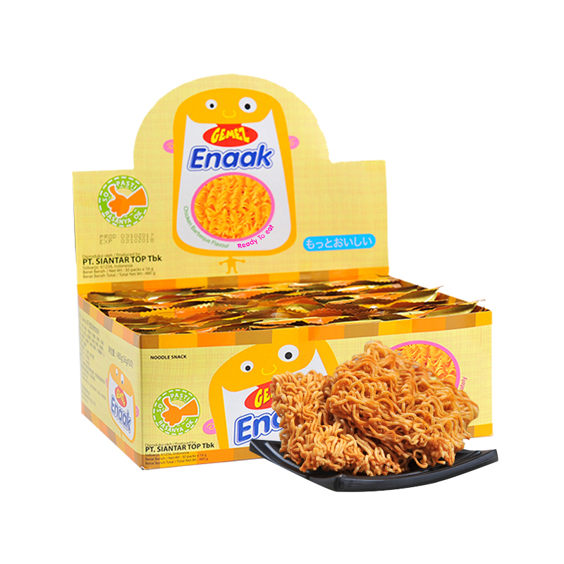 GEMEZ印尼小鸡面进口网红小鸡面烧烤辣味香脆干脆面火辣味零食