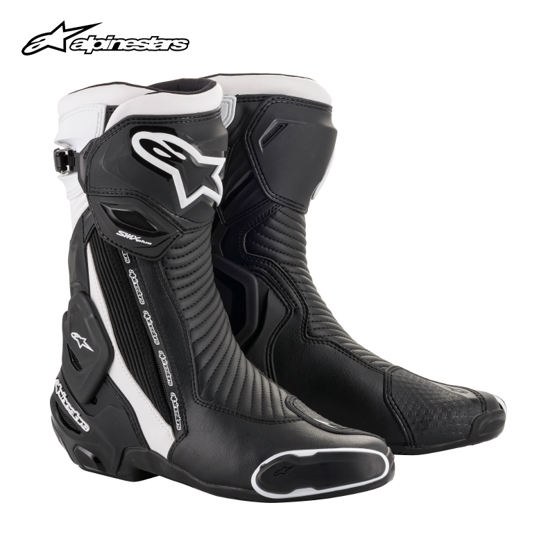 a星alpinestars SMX PLUS V2 赛道靴骑行靴机车靴防摔透气摩托靴