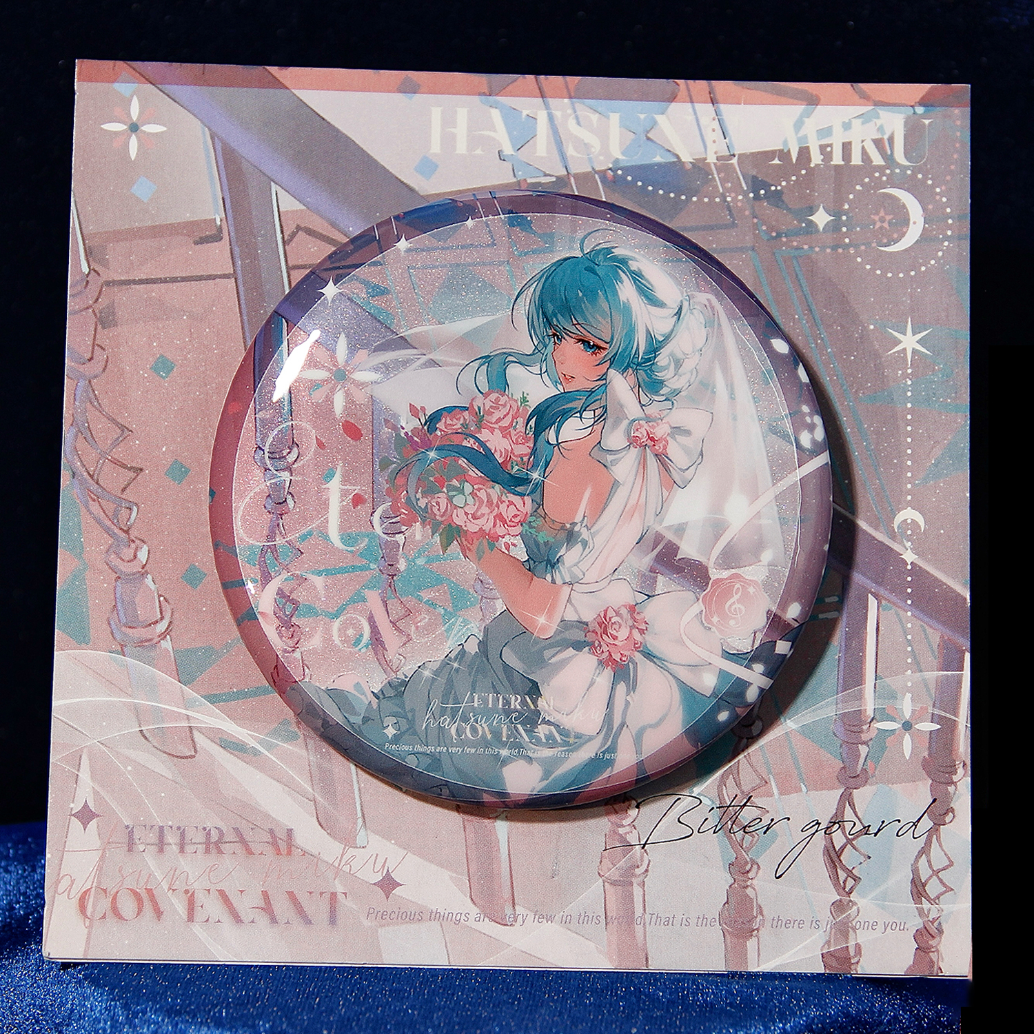 【种葱日记】永恒之约初音未来同人谷子miku周边吧唧徽章小卡礼物