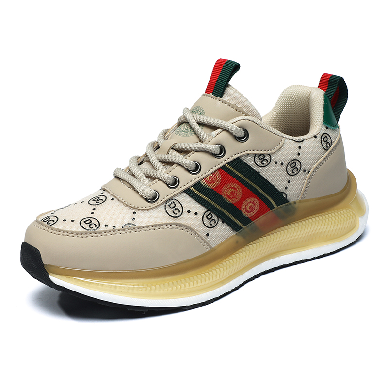 高端定制复古透气舒适冰丝莱卡网面时尚百搭男女同款休闲鞋9006