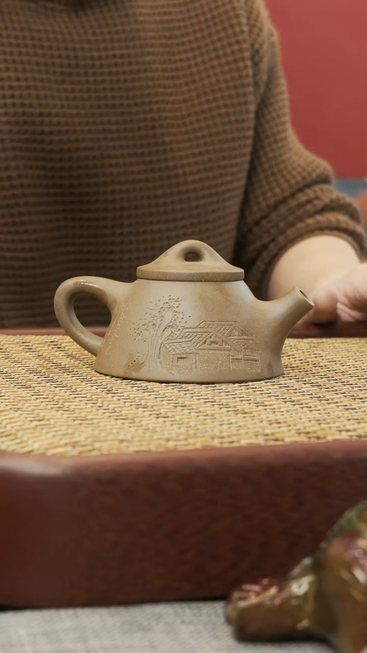 【闪购商品】紫砂茶壶霸王石瓢