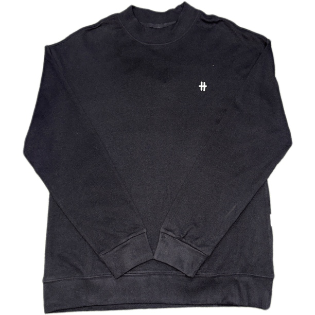 德绒打底中领百搭小Logo长袖D01