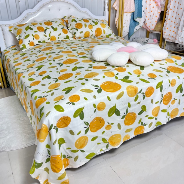 全棉印花床单双人床柔软亲肤大尺寸