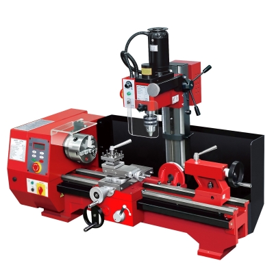 SIEG西马特SM6台式多功能机床大功率车钻孔一体机 教学家用机床