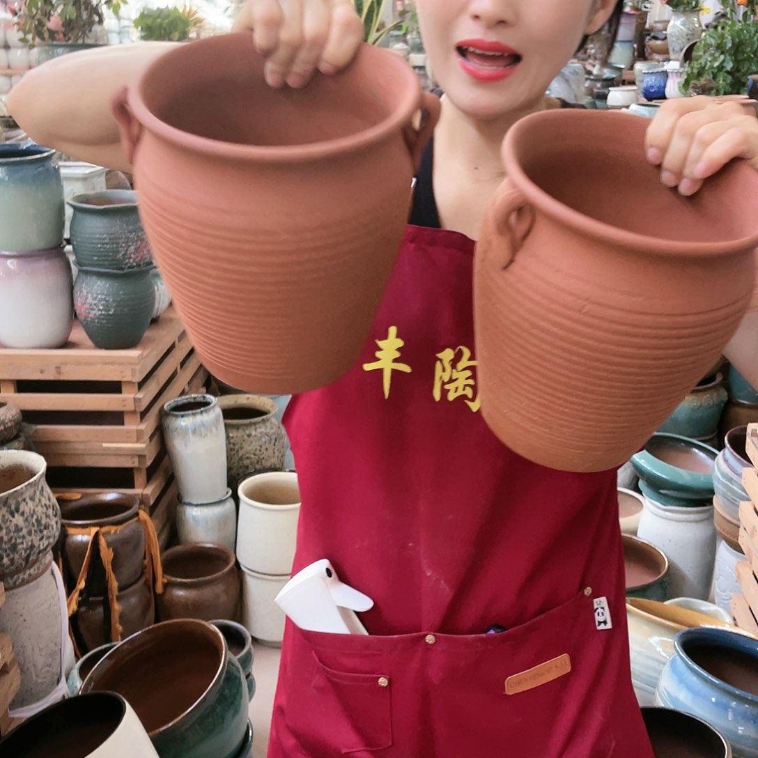 红陶20CM以下高度21口径18