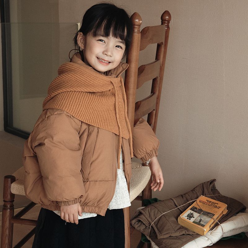 朵美巴拉巴拉宝宝儿童羽绒服女童冬装2023新款洋气时髦韩版童装z
