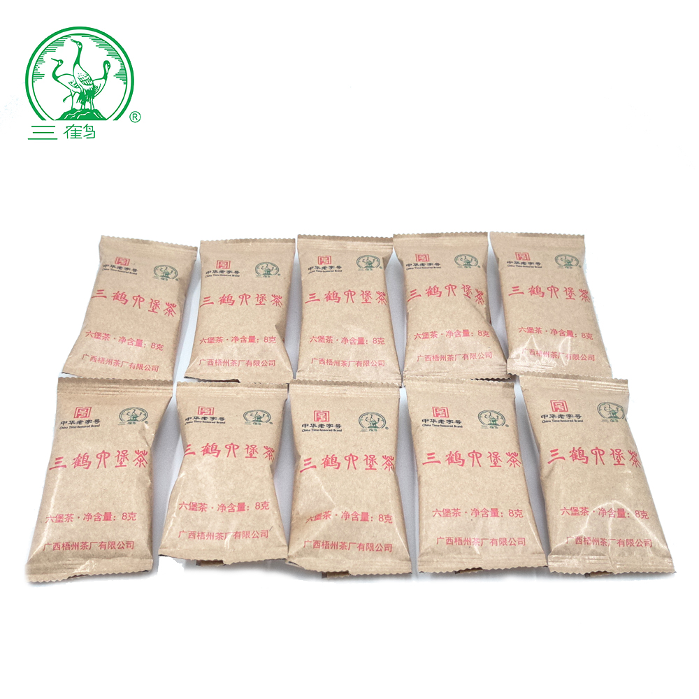 【10袋/组】8克/袋2022年二级六堡茶