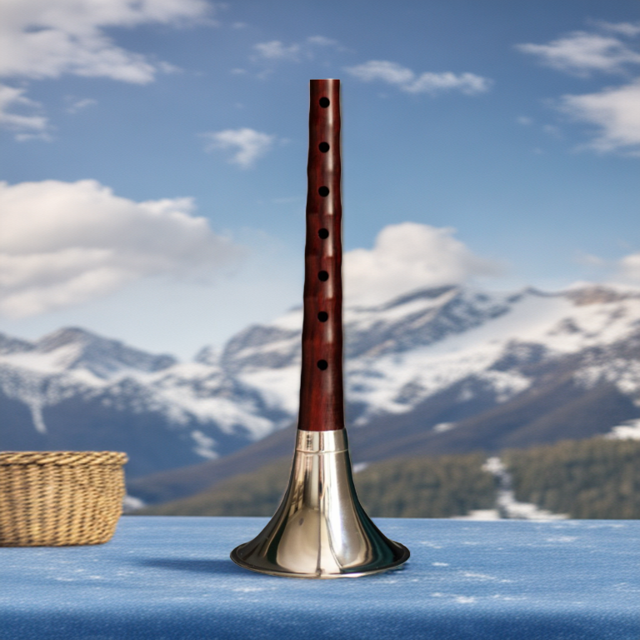 花鼓戏专业小F调唢呐，小F主要用于民间红白喜事，戏曲伴奏木料