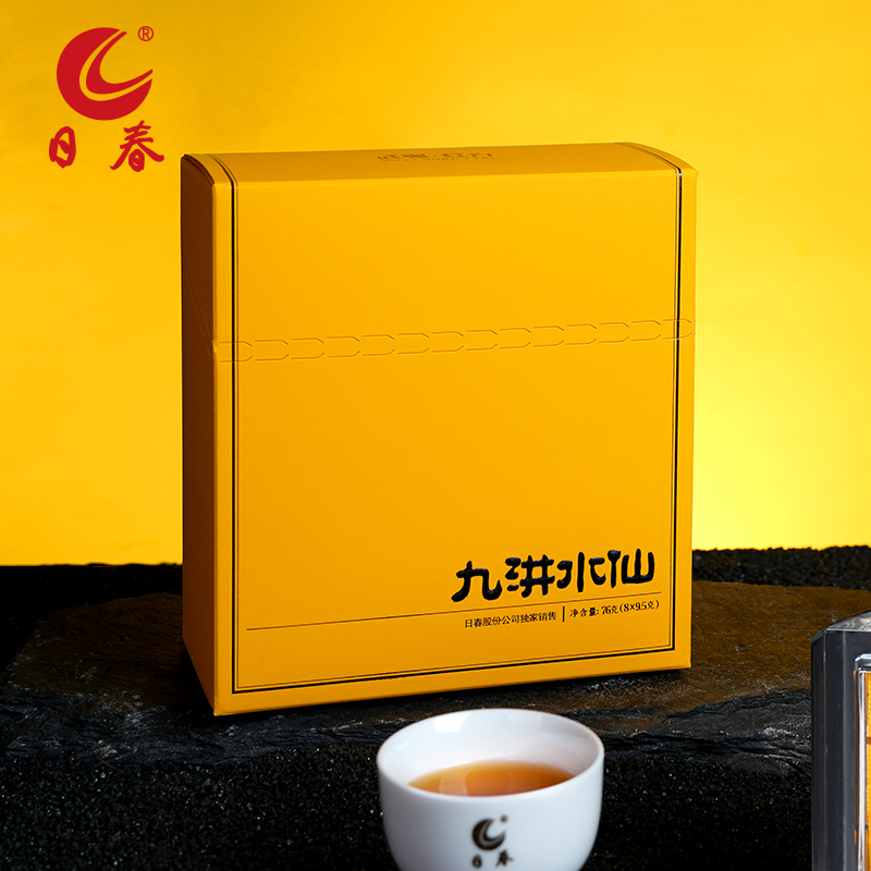 日春茶叶武夷红方岩茶水仙【九汫水仙6579】闽北乌龙茶76g