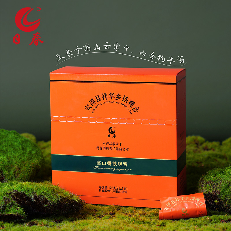 日春茶叶清香铁观音【安溪祥华乡铁观音高山香1000】乌龙茶175g
