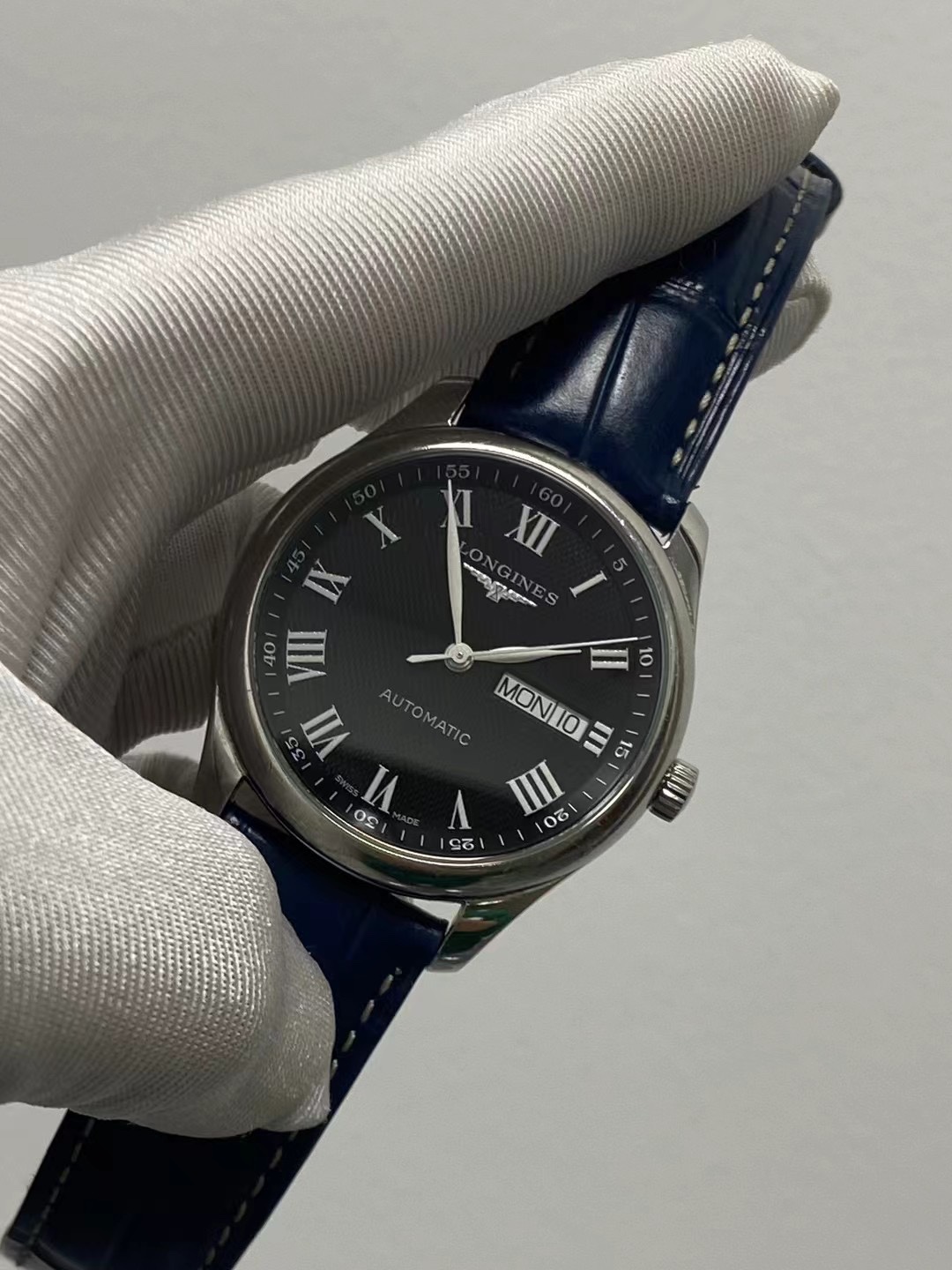 95新 Longines/浪琴 浪琴制表传统名匠男表单表/公价18600/LW7164
