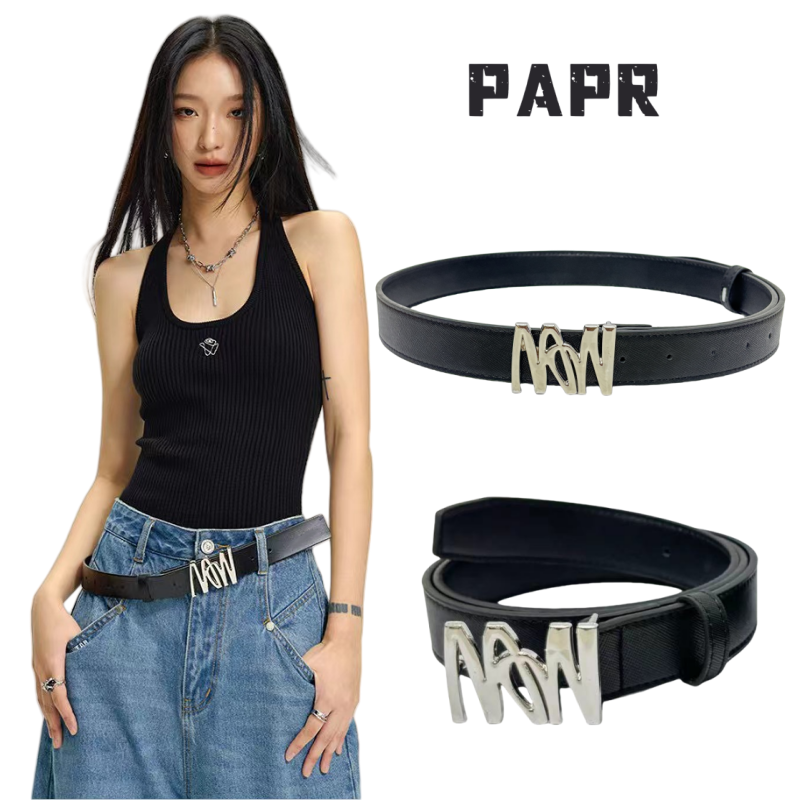 NOTAWEAR 自由落体 博主人手一条百搭纯牛皮真皮腰带男女同款两色