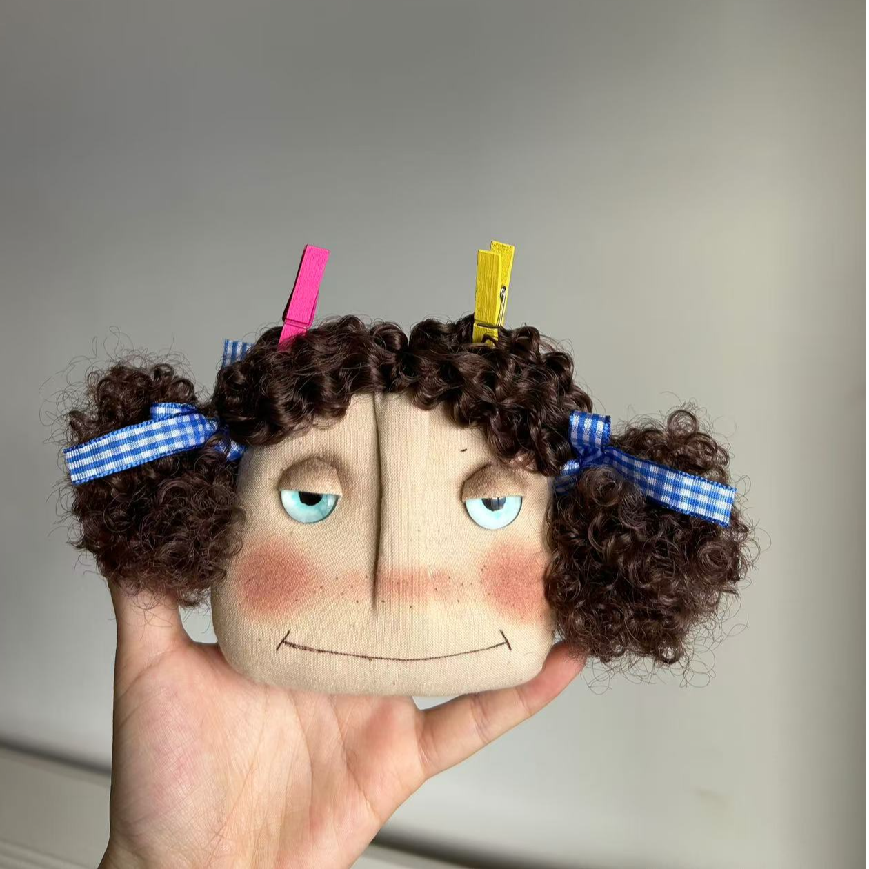 手作娃娃，乡村布艺娃娃，拍前请咨询！no退no换！