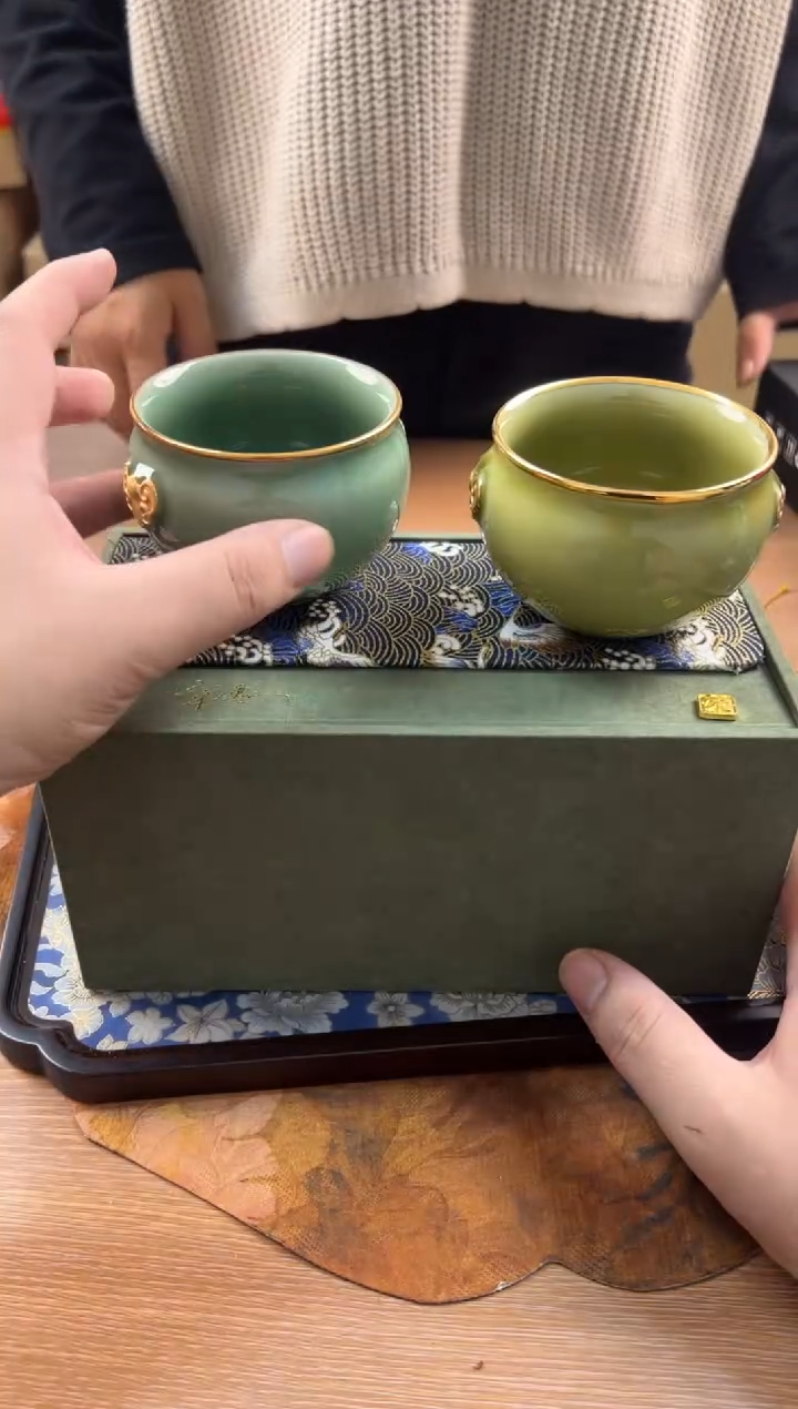 【闪购商品】宋对杯茶具茶具茶具茶具