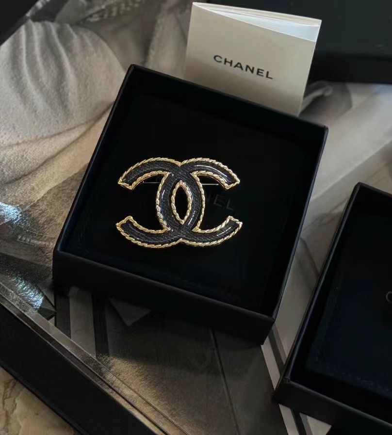 未使用 Chanel/香奈儿 澳海贝24p牛仔胸针