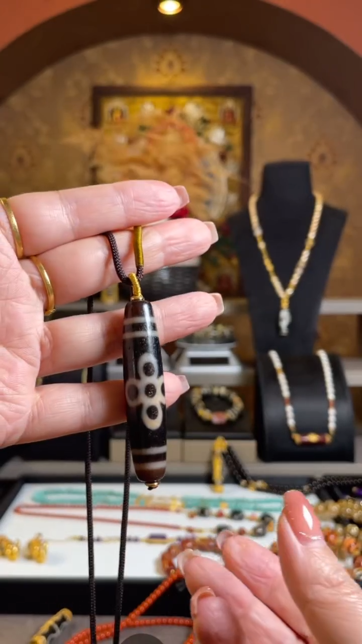 【闪购商品】玛瑙/玉髓项链未镶嵌五闪项链