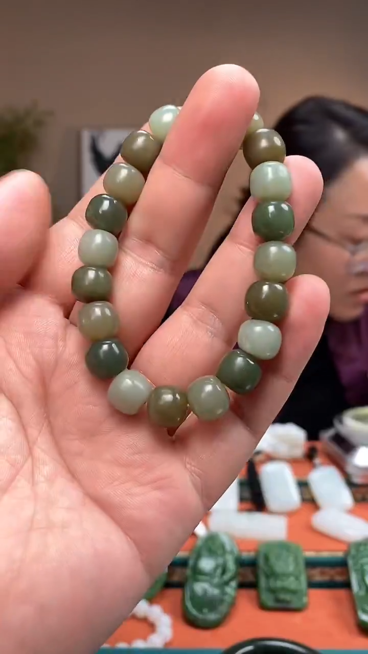 【闪购商品】和田玉手串未镶嵌10mm