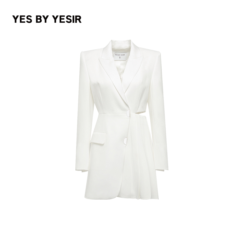 YES BY YESIR 叶谦设计师品牌伯爵学院马甲连衣裙