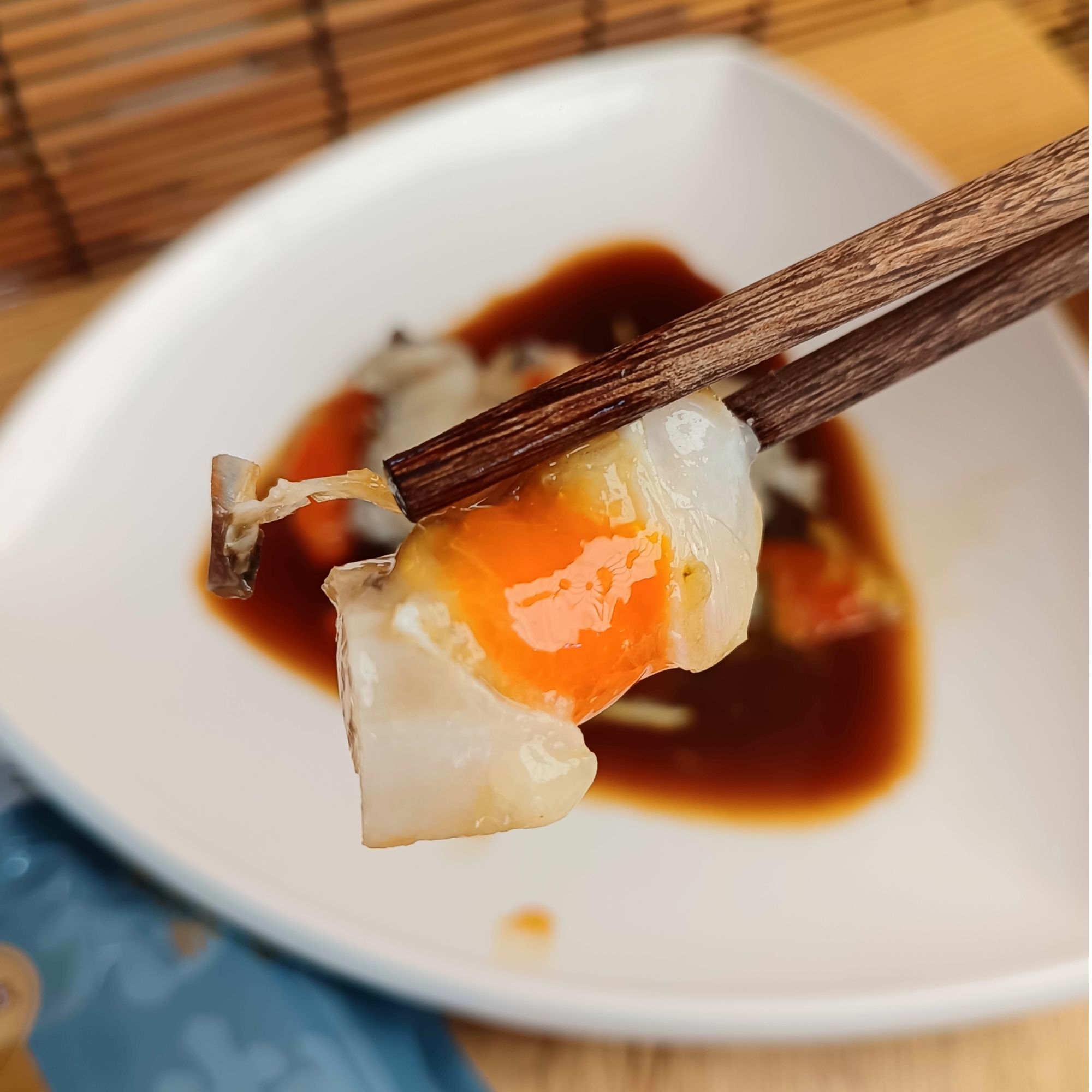 红膏炝蟹温州江蟹生呛蟹膏红肉江蟹生（不可蒸煮）