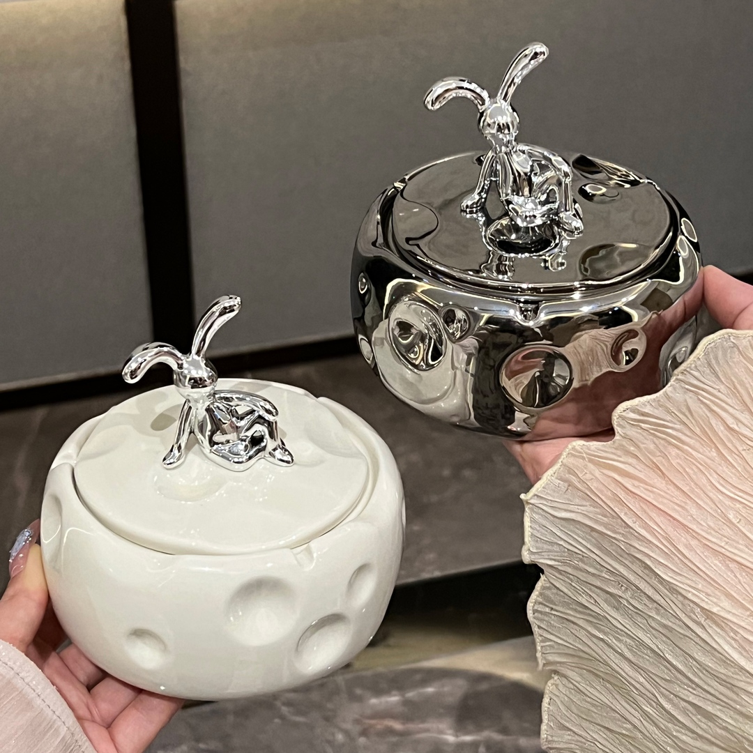 BSD轻奢烟灰缸家用客厅家用高端大气上档次创意办公室烟缸高级感