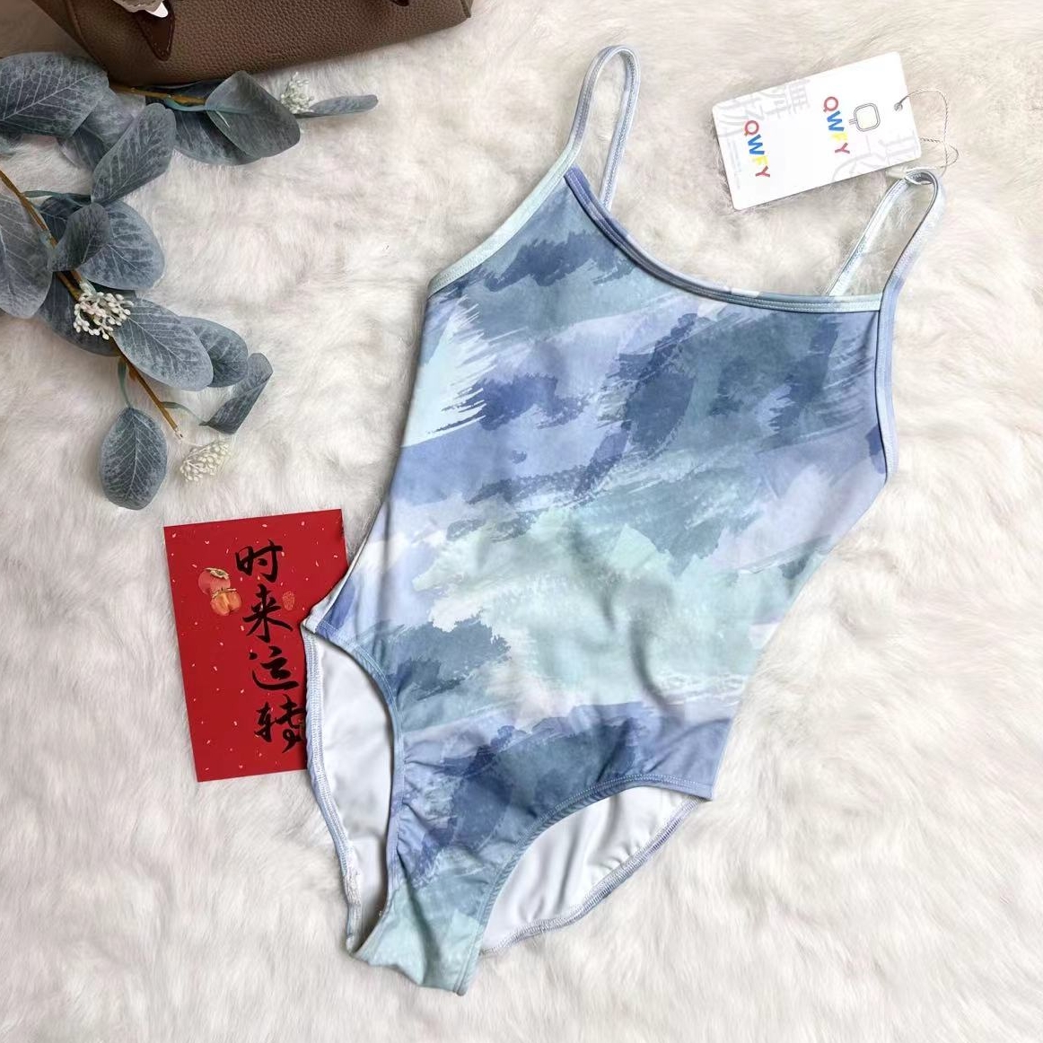 琪舞飞扬进口高弹高胯体操服芭蕾露背双层儿童体操服连体花色露背