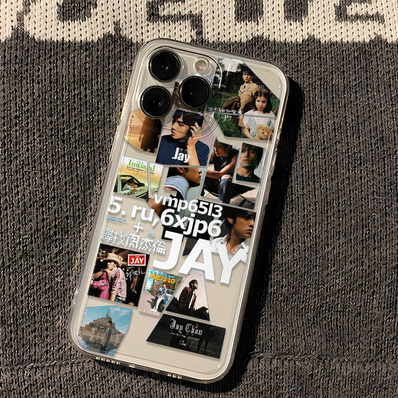 周董合辑苹果小米oppo华为iPhone15手机壳14promax太空13/12/11软