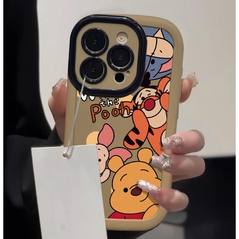 维尼熊合集苹果15手机壳14iPhone13pro新8SE软7plus/xsmax/12卡通
