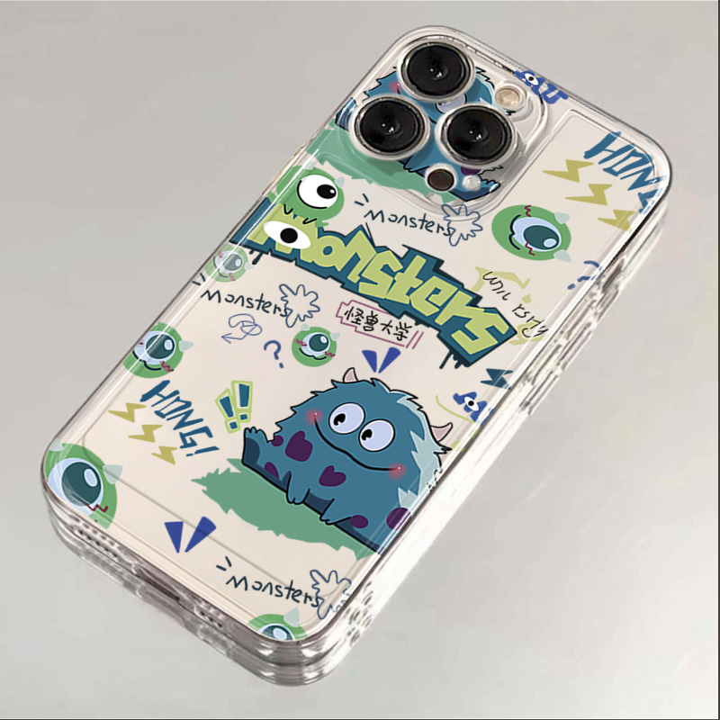 怪兽大学iphone14promax苹果15手机壳13卡通12创意个性11小众简约