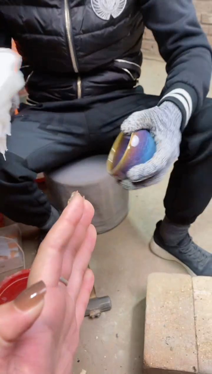 【闪购商品】瓷茶盏冰川回蓝钵