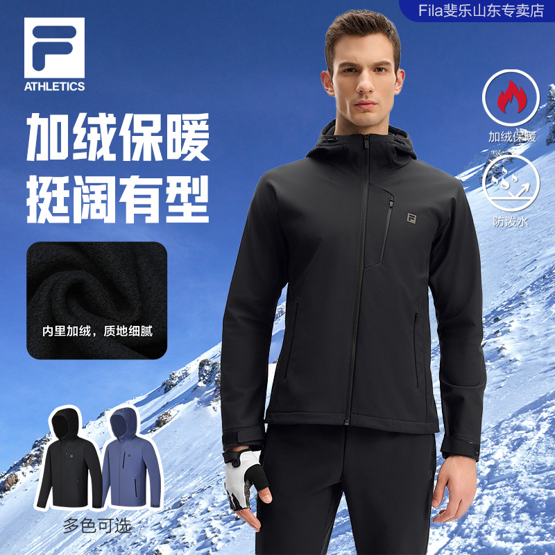 Fila/斐乐男子秋冬【防风防水加绒】秋冬保暖宽松外套 A11M441706F