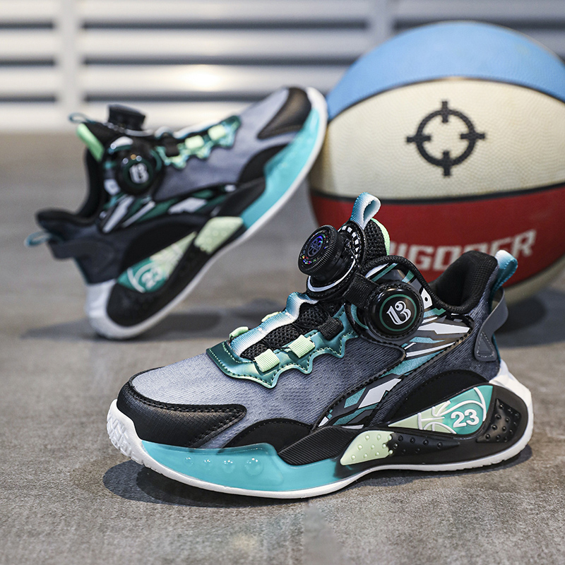 儿童篮球鞋男童鞋夏季运动鞋波鞋男孩专业训练防滑6-12岁春秋款潮