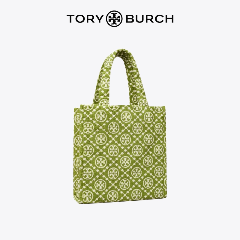 【季末折扣】TORY BURCH汤丽柏琦T MONOGRAM中号提花托特包 148687