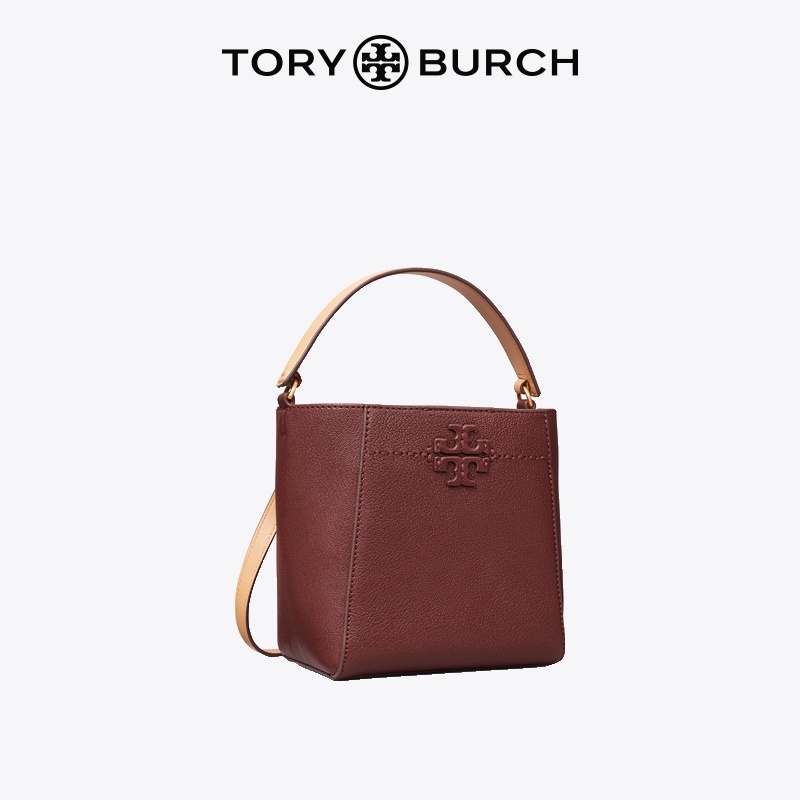 TORY BURCH 汤丽柏琦 MCGRAW 春夏女士小号单肩水桶包女包 152232