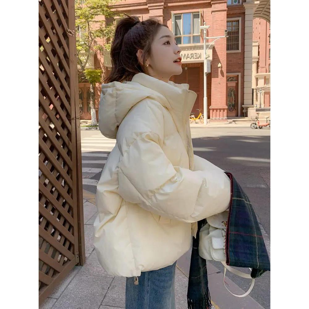 国潮新款2023年新款小个子羽绒服女冬季韩系爆款设计感羽绒服短