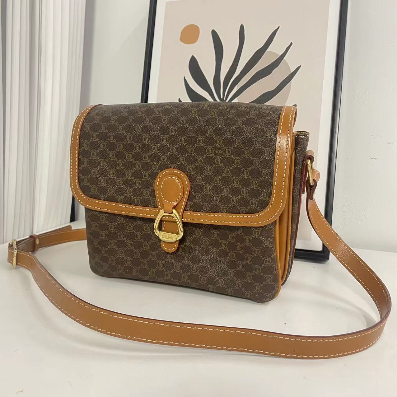 95新 Celine/思琳 老花单肩包【奢满满奢品H】x273992