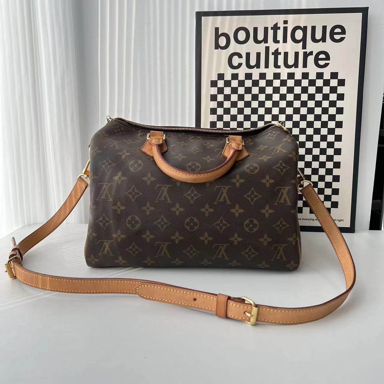 95新 LouisVuitton/路易威登 单肩手提包【奢满满奢品H】x254188