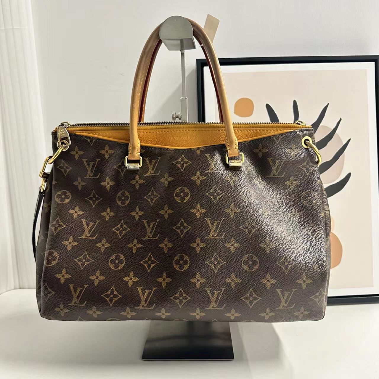 95新 LouisVuitton/路易威登 传奇黄内手提包【奢满满奢品】m100326