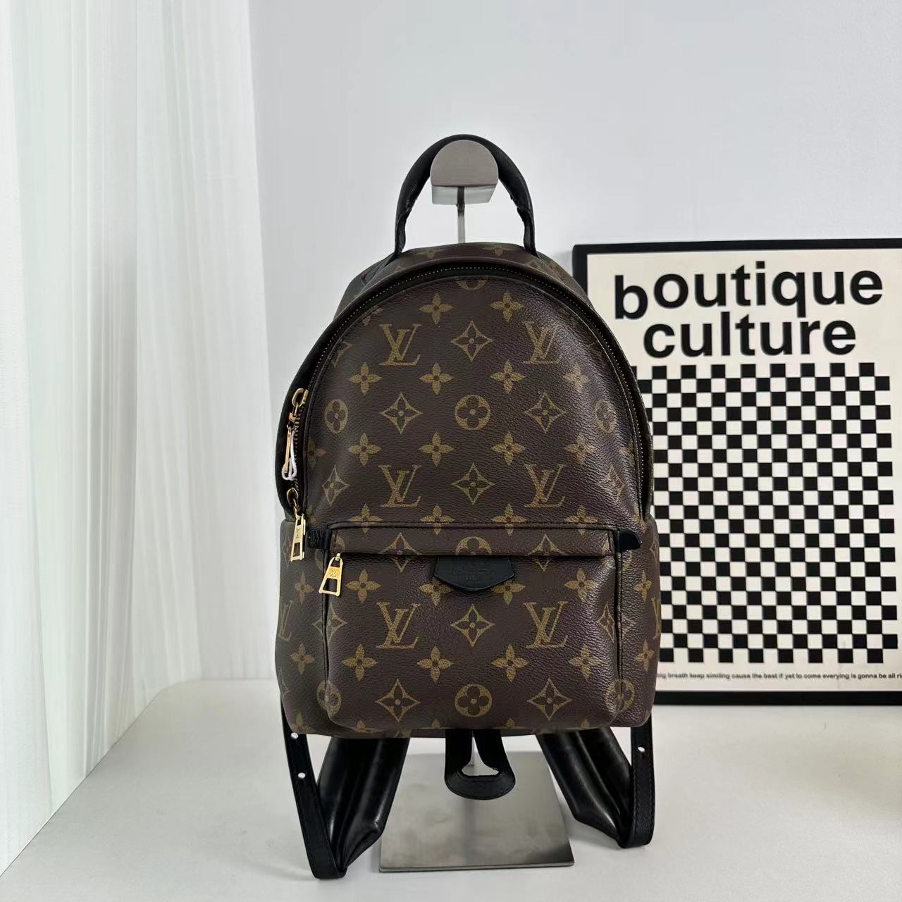 95新 LouisVuitton/路易威登 老花双肩包【奢满满奢品】x227242