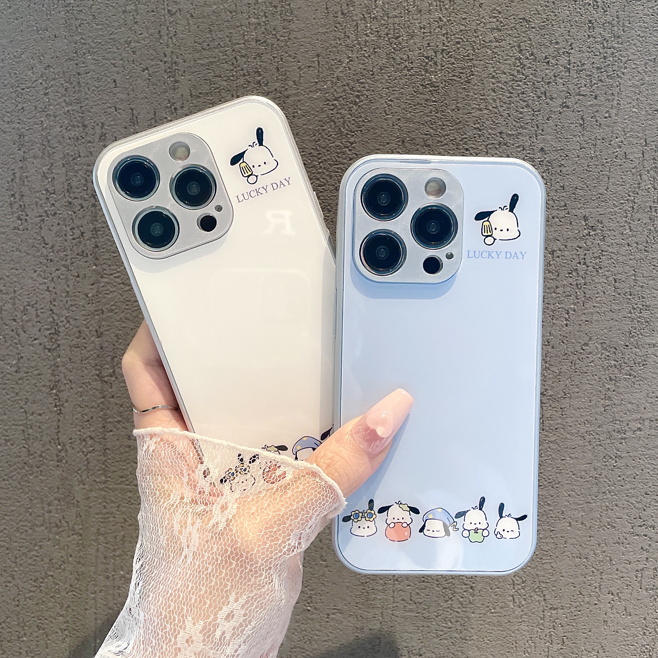 适用玻璃壳苹果iPhone/华为荣耀/OPPO/VIVO/小米手机壳14/13个性