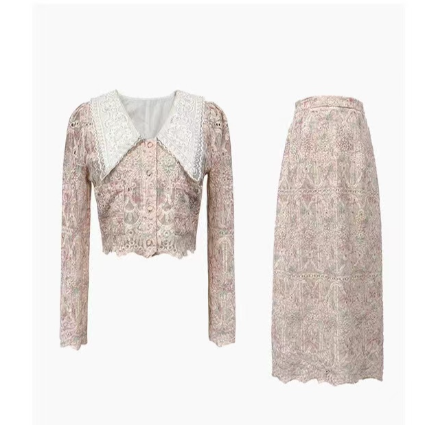 Yeah Me-【清浅入梦】原创设计时尚显瘦套装连衣裙-37181K-37182K