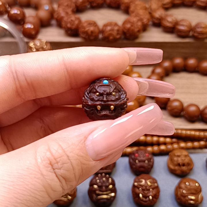 【闪购商品】紫金鼠手串豪*奇17mm钟馗紫金鼠手串