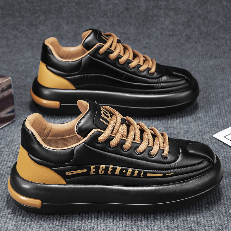 新款男鞋时尚运动休闲鞋男厚底潮流网红鞋子男款潮鞋百搭老爹鞋男