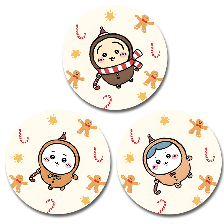 chiikawa姜饼人定制吧唧